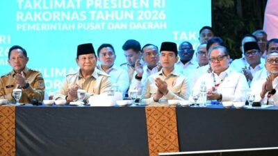 Presiden Prabowo Buka Rakornas Pemerintah Pusat dan Daerah 2026, Tegaskan Sinergi untuk Lompatan Pembangunan