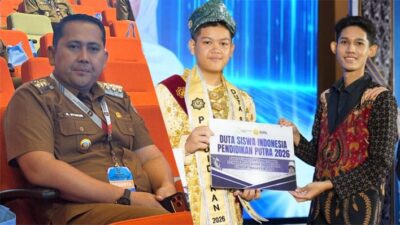 H M Syukur Bangga, M Fhaiz Runner Up 01 Duta Siswa Indonesia