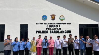 Satgas Pangan dan Gizi Sarolangun Apresiasi Standar Keamanan Pangan SPPG Polres Sarolangun, Makanan Diuji Setara Hidangan VIP.