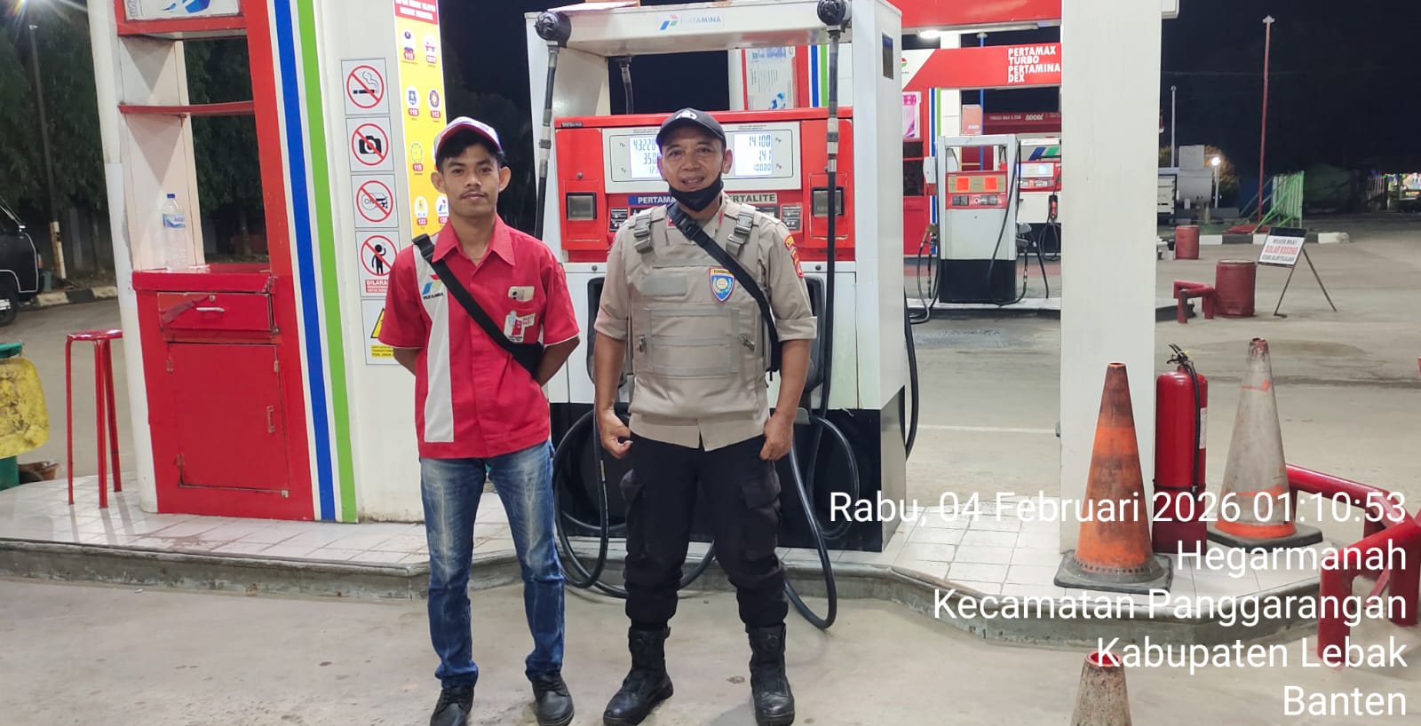 Patroli Malam Polsek Panggarangan Polres Lebak, Ciptakan situasi Kamtibmas Yang kondusif