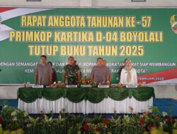 Primkop Kartika D-04 Boyolali Gelar RAT 2025, Perkuat Kemandirian dan Kesejahteraan Anggota