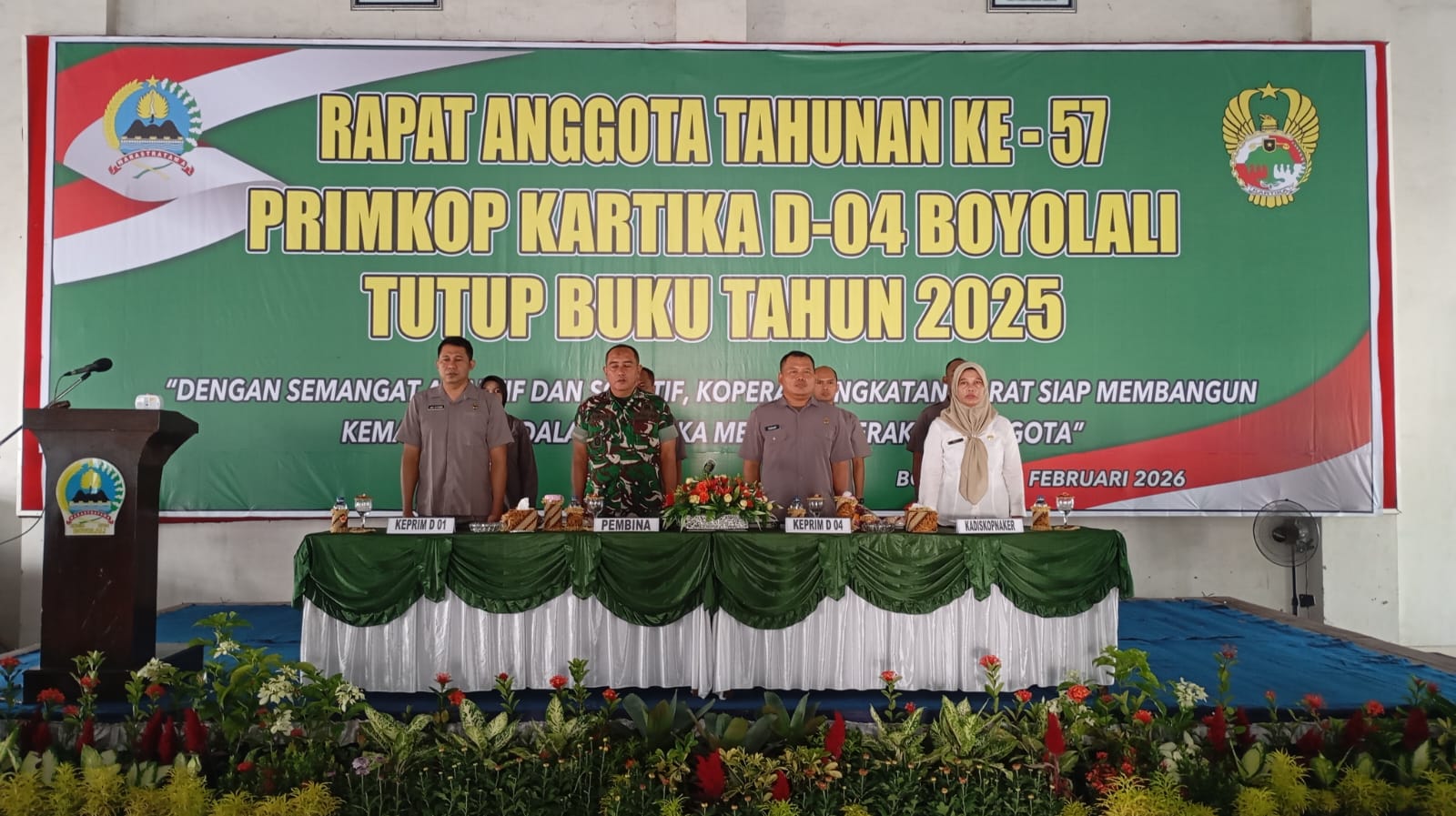 Primkop Kartika D-04 Boyolali Gelar RAT 2025, Perkuat Kemandirian dan Kesejahteraan Anggota