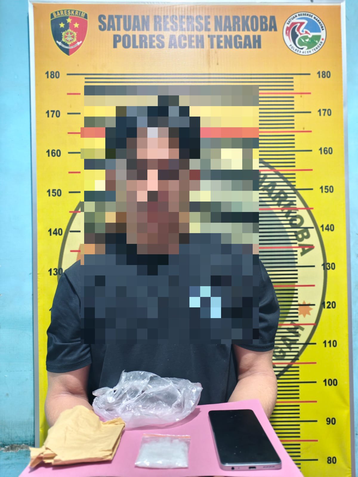 Satresnarkoba Polres Aceh Tengah Ringkus Pengedar Sabu, Sita Barang Bukti 20,45 Gram