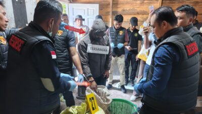 Polres Bener Meriah Gelar Rekonstruksi, Kasus Pembunuhan Pasutri Terungkap Terang