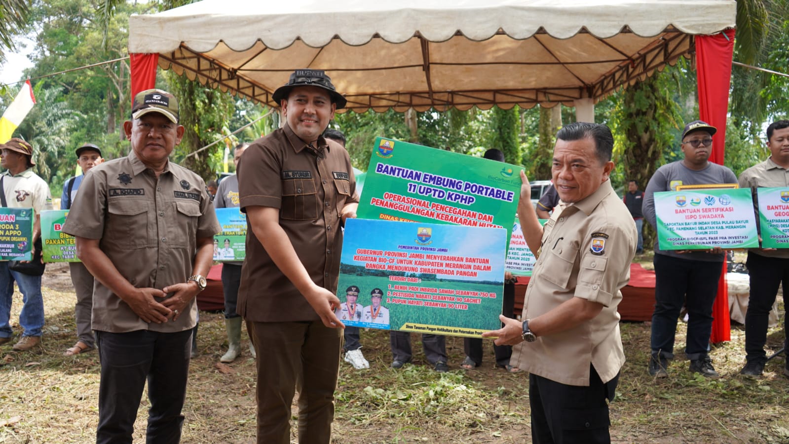 Komitmen Pemerintah Provinsi Jambi dan Pemerintah Kabupaten Merangin dalam mendukung ketahanan pangan sekaligus menjaga kelestarian lingkungan