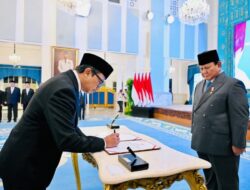 Presiden Prabowo Lantik Juda Agung sebagai Wakil Menteri Keuangan