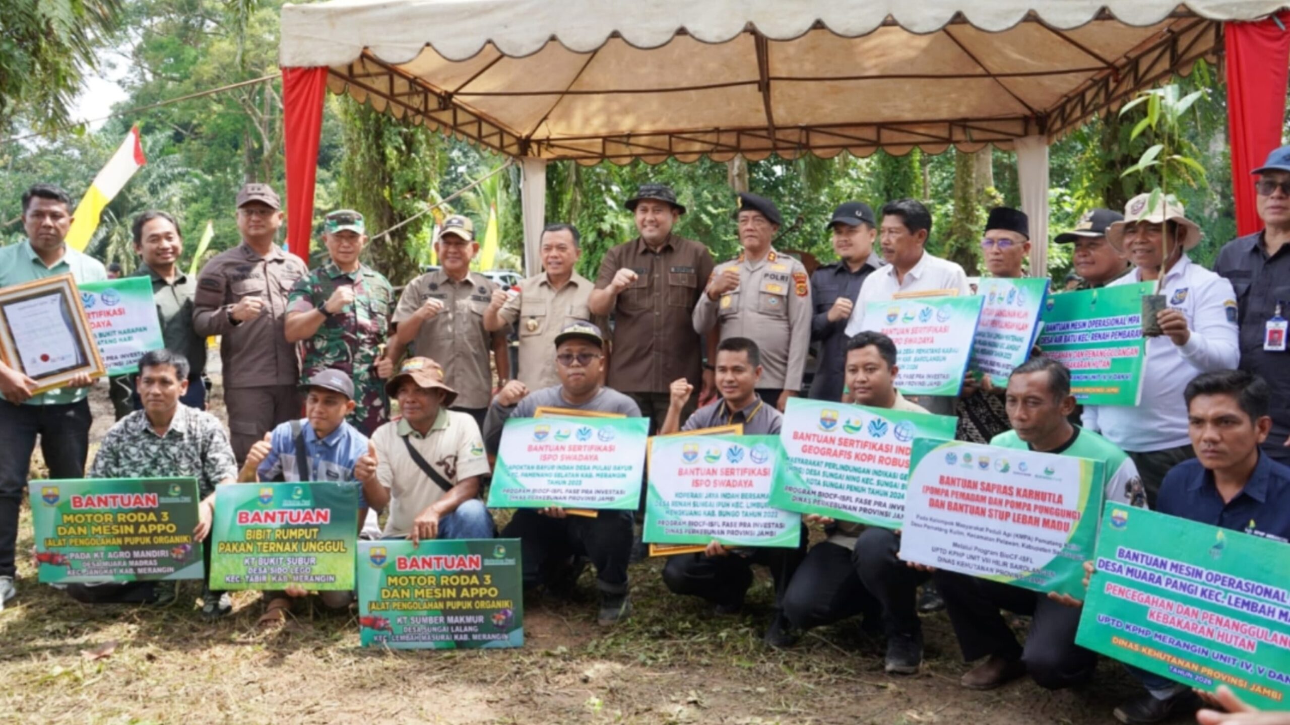 Luas Tanam Sawah di Merangin Naik 11 Persen, Bupati M. Syukur Pacu Bantuan Alsintan dan Infrastruktur