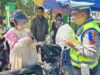 Satlantas Polres Bener Meriah Gelar Sosialisasi dan Bagi Helm Gratis dalam Operasi Keselamatan Seulawah 2026