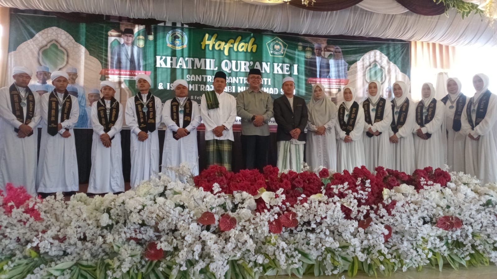 Wakili Bupati, Asisten I Sukoso Hadiri Khatmil Qur’an 12 Santri Ponpes Tahfizul Qur’an Pulau Raman