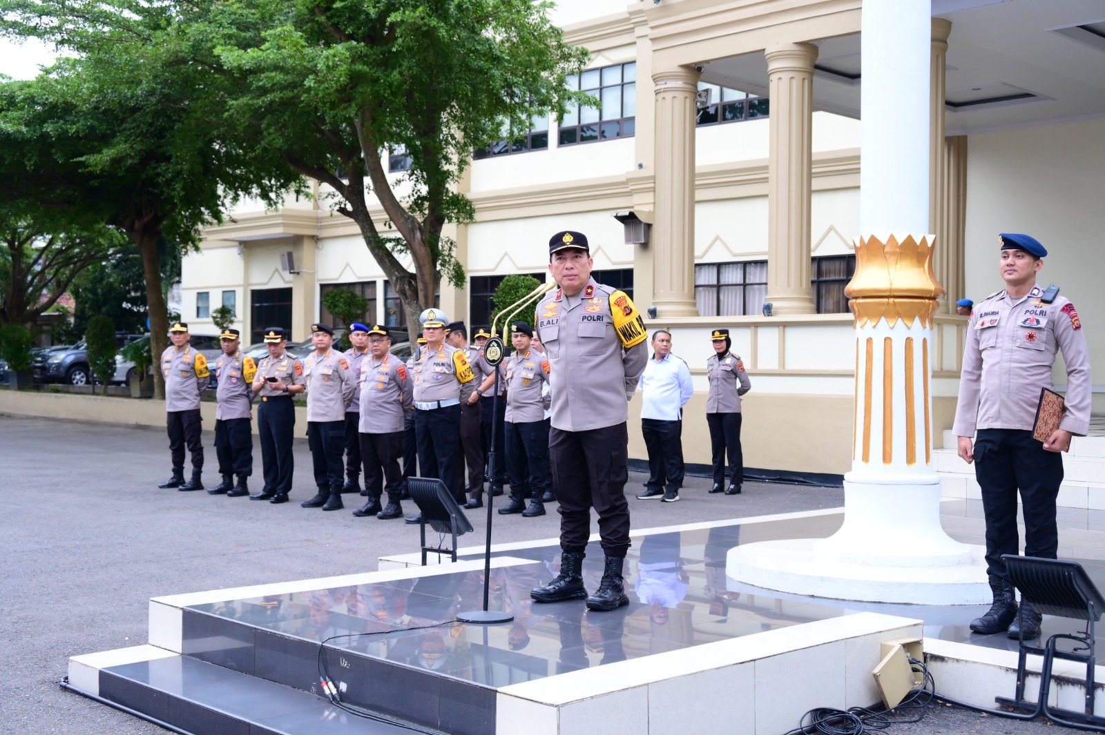 Apel Perdana Wakapolda Jambi, Ajak Personel Perluas Wawasan Perkuat Kolaborasi demi Kamtibmas Kondusif