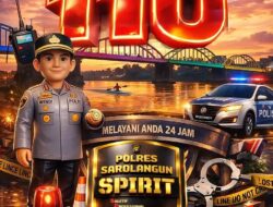 Layanan 110 Bebas Pulsa 24 Jam , Inovasi Polres Sarolangun , Persempit Ruang Tindak Kriminal