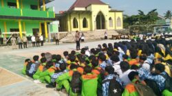 Sat Binmas Polres Sarolangun Goes To School, Bangun Karakter Pelajar, Cegah Aksi Kriminal Kenakalan Remaja Sejak Dini
