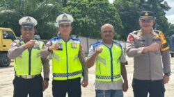 Satlantas Polres Bungo Jalin koordinasi dengan masyarakat dalam pelaksanaan pengaturan antrean BBM di sejumlah SPBU