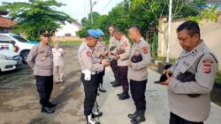 Kapolsek Warunggunung Polres Lebak Dampingi Kanit I Hartib Propam Polda Banten Gelar Gaktibplin di Mapolsek Warunggunung