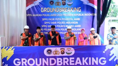 Wakapolda Jambi Resmikan Launching SPPG Jambi Timur, Polda Jambi Dukung Penuh Program Nasional Makan Bergizi Gratis