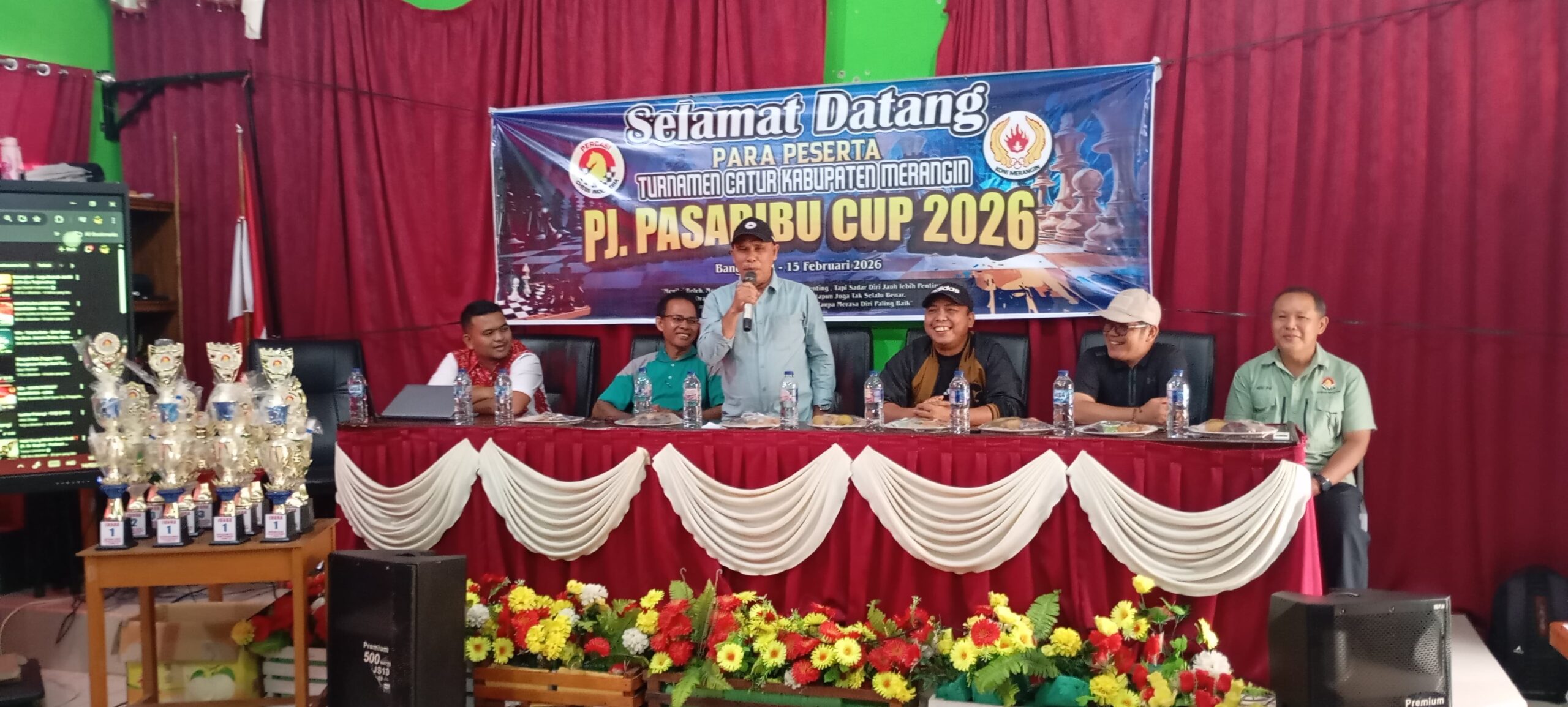 Buka PJ Pasaribu Cup 2026, Pemkab Merangin Targetkan Lahirkan Atlit Catur Baru