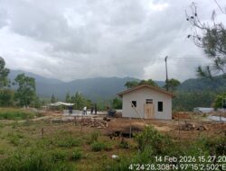 Satgas Kodim 0106/Aceh Tengah Percepat Pembangunan 529 Huntara di Linge, Progres Tertinggi Capai 32 Persen