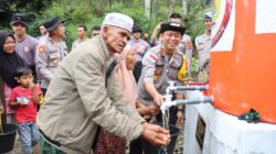 Kapolres Aceh Tengah Resmikan Sumur Bor ke-5 Bantuan Kapolda Aceh dan Mahasiswa STIK Angkatan 83 di Kuyun Uken
