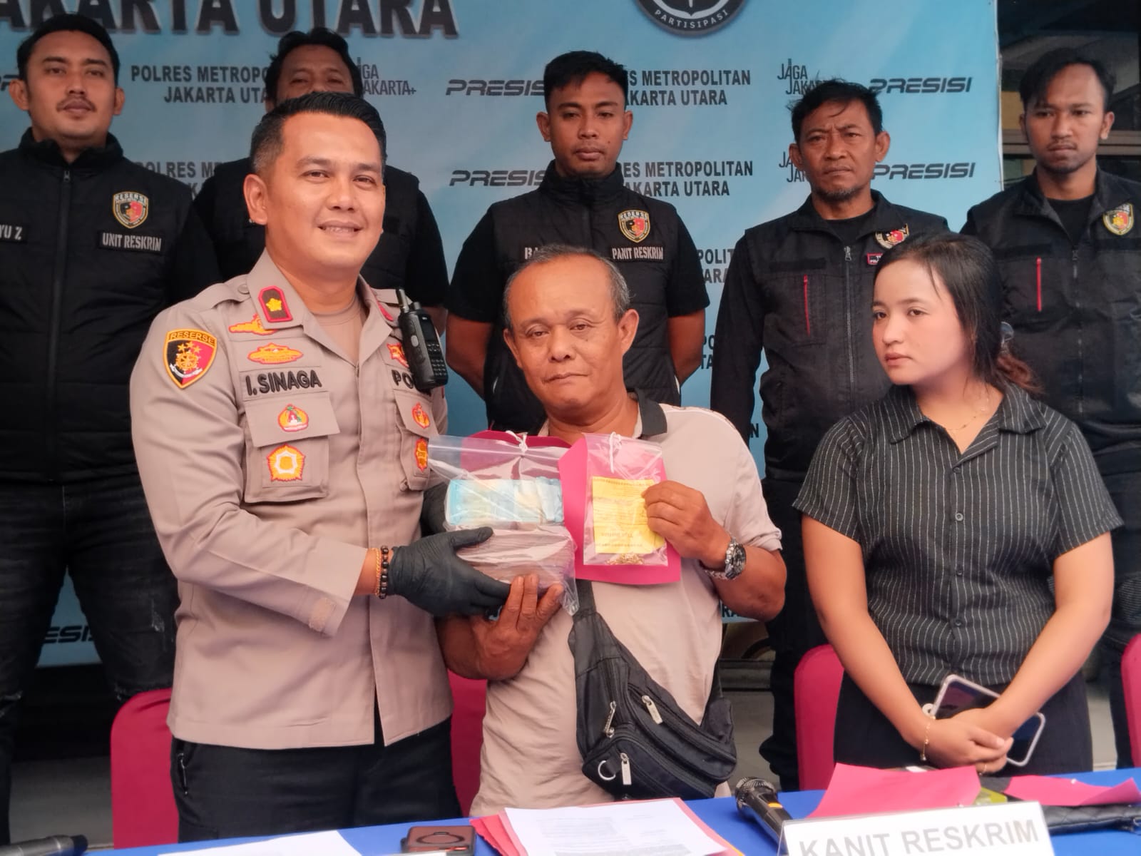 Pelaku Pencurian Rumsong Di Pademangan Berhasil Ditangkap Polisi Kurang Dari 24 Jam