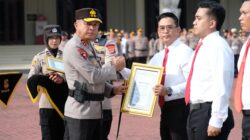 Upacara Hari Kesadaran Nasional, Kapolda Banten Berikan Penghargaan kepada 6 Personel