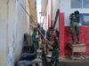 Satgas TNI Lakukan Rehabilitasi SMPN 26 Takengon Pasca Longsor dan Banjir Bandang di Linge