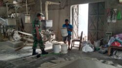 Babinsa Teras Sambangi Penggilingan Padi, Perkuat Sinergi Demi Ketahanan Pangan Desa