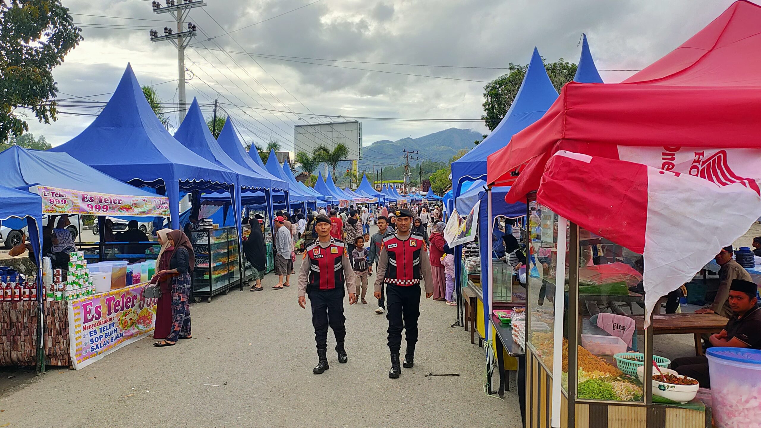 Polres Aceh Tengah Intensifkan Pengamanan Pasar dan Titik Takjil, Wujudkan Kamseltibcarlantas Selama Ramadhan