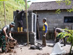 Wujud Kepedulian TNI, Satgas TMMD Ke 127 Bangun MCK Layak Untuk Warga Desa Krisik