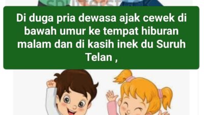 Diduga Pria Dewasa Ajak Anak Perempuan Di Bawah Umur Ke Kafe Serta Di Suruh Nelen Narkotika Jenis Inek Diduga Pria Dewasa Ajak Anak Perempuan Di Bawah Umur Ke Kafe Serta Di Suruh Nelen Narkotika Jenis Inek