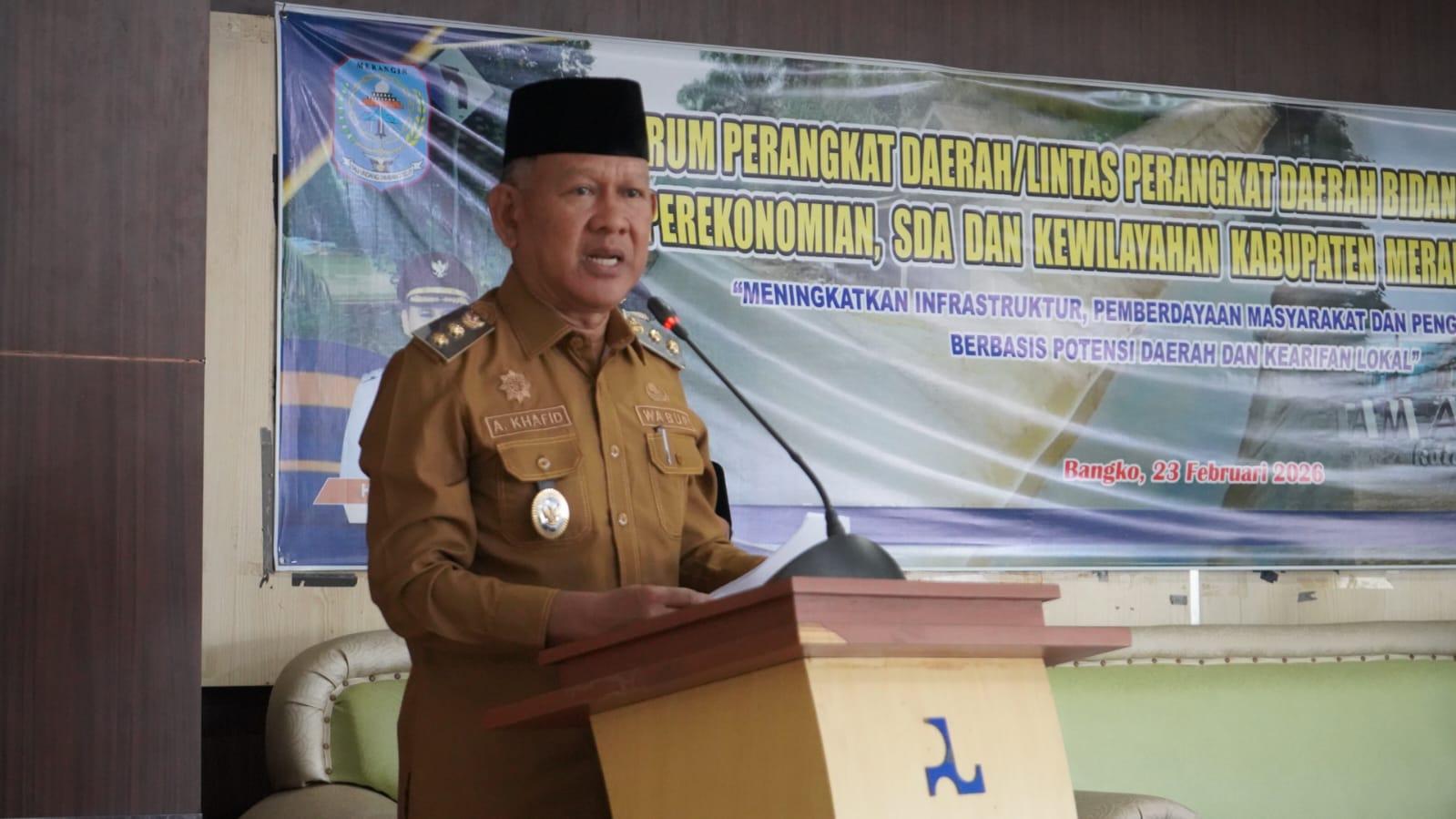 Perkuat Infrastruktur 2027, Wabup A. Khafidh: Usulan dari Desa Harus Dikawal