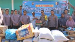 Bantuan Logistik Kapolri untuk Warga Terdampak Tiba Lagi, 34 Posko Pengungsi Aceh Tengah Disentuh