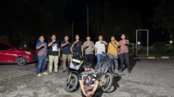 Tim Srigala Batas Polsek Pelawan Singkut Ringkus Pelaku Curanmor, Sembunyi di Pondok Sawit