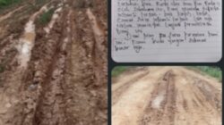 Kubangan di Jalan Lintas Selatan, Ulah Jonder Sawit Picu Amarah Warga Senuruk