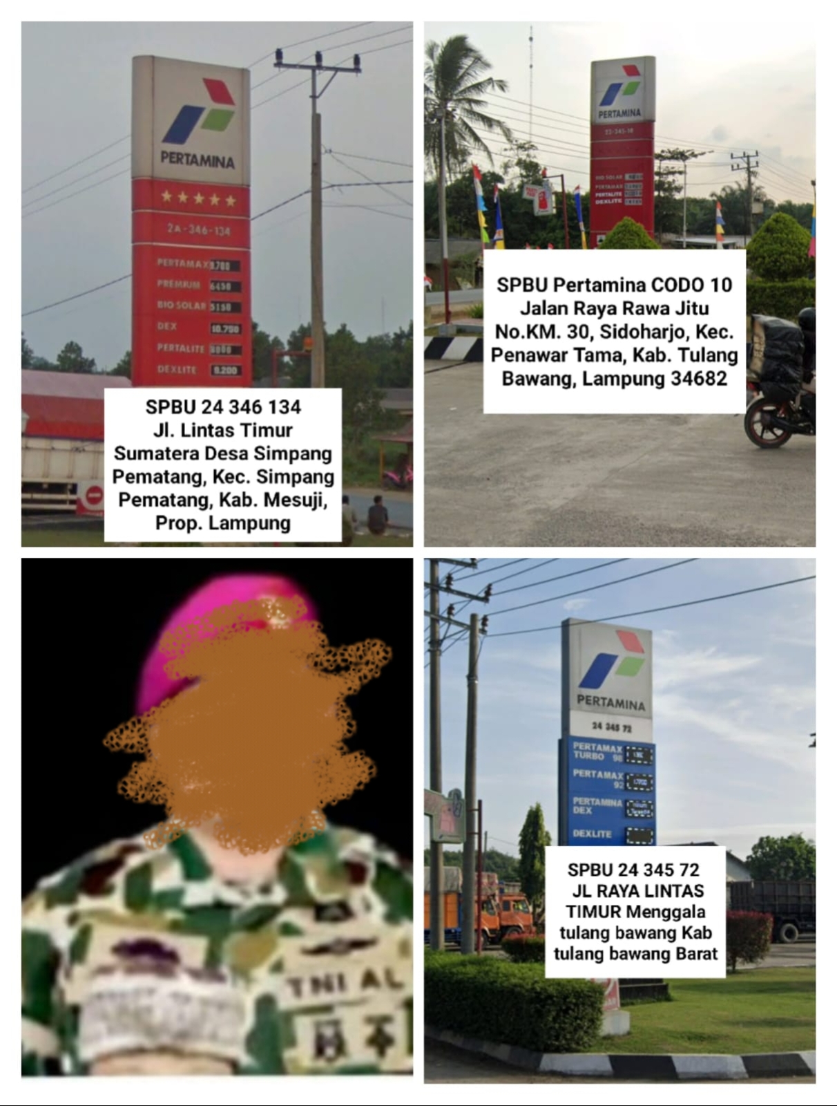 Merasa Kebal Hukum Koptu Ahmad Fajri di SPBU 24.345.72 Cahyo Randu Tubaba, SPBU 24.346.134 Simpang Pematang Mesuji, SPBU 23.345.10 Penawartama Tulang Bawang, dan Gudang Gelap Menggala-Pengendali Distribusi di 7 SPBU Milik Pengusaha SF