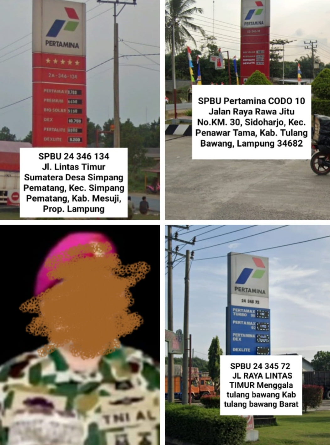 Koptu Ahmad Fajri Diduga Mengendalikan Distribusi BBM di 7 SPBU, Apakah Hukum Berlaku?