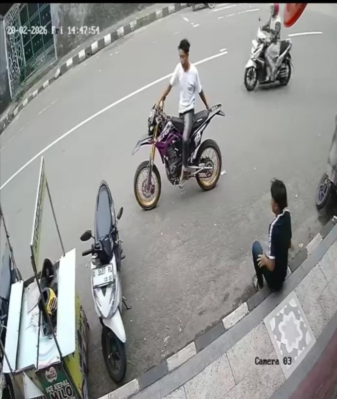 Sigap, Sat Reskrim Polres Lebak berhasil Ungkap Kasus Curanmor Terekam CCTV di Areal Makam Pahlawan