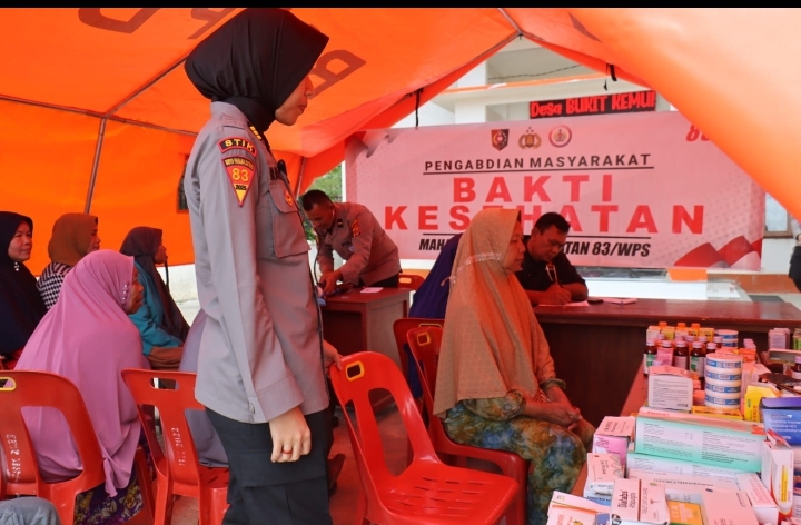 Bakti Kesehatan Dianmas Mahasiswa STIK Angkatan 83 Hadir di Bukit Kemuning Jagong Jeget