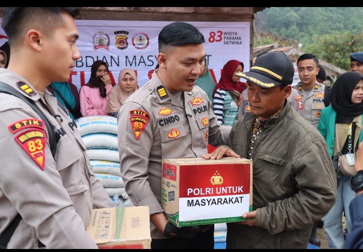 Pulihkan Senyum di Tengah Duka, Mahasiswa STIK-PTIK dan Polres Bener Meriah Hadir di Pengungsian Uning Mas