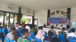 Babinsa Pegambiran Hadiri Konsultasi Publik Pembangunan Pusat Perkulakan Indogrosir