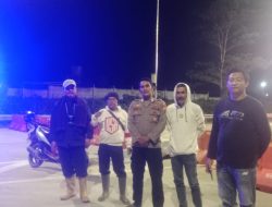 Personil Anggota Polsek Cikulur,polres Lebak Lakukan Giat Rutinase Patroli Siskamling Guna Meningkatkan Ke’amanan Wilayah.