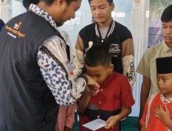 Lazismu Purwakarta Salurkan Santunan Anak Yatim di Masjid Al-Ittihad