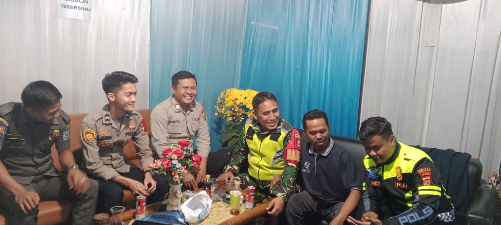 Pengamanan Pos Pelayanan SPBU Muara Belengo Berjalan Aman dan Kondusif