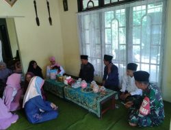 Babinsa Desa Ngaringan Laksanakan Halal Bihalal, Wujudkan Toleransi Beragama