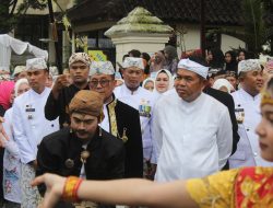 Komandan Kodim 0620/Kabupaten Cirebon Hadiri Kunjungan Gubernur Jawa barat dalam Rangka Hari Jadi ke-544 Kabupaten Cirebon