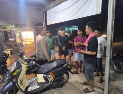 Antisipasi Gangguan Kamtibmas Dini Hari, Polsek Jawilan Polres Serang Gelar Patroli