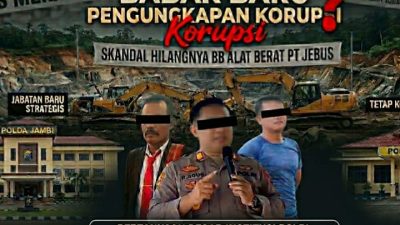 Marwah Polres Merangin Dipertaruhkan : Publik Tagih Transparansi Sanksi Eks Kasat Reskrim dan Kapolsek Terkait Hilangnya BB Tambang !! Marwah Polres Merangin Dipertaruhkan : Publik Tagih Transparansi Sanksi Eks Kasat Reskrim dan Kapolsek Terkait Hilangnya BB Tambang !!