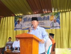 Bupati dan Wabup Hadiri Halalbihalal KBBM Merangin, Ingatkan Pentingnya Kebersihan Lingkungan
