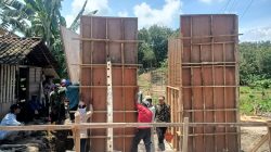 Tahap Penentu Dimulai, Begisting Jembatan Garuda di Desa Bolo Dikebut Jelang Pengecoran