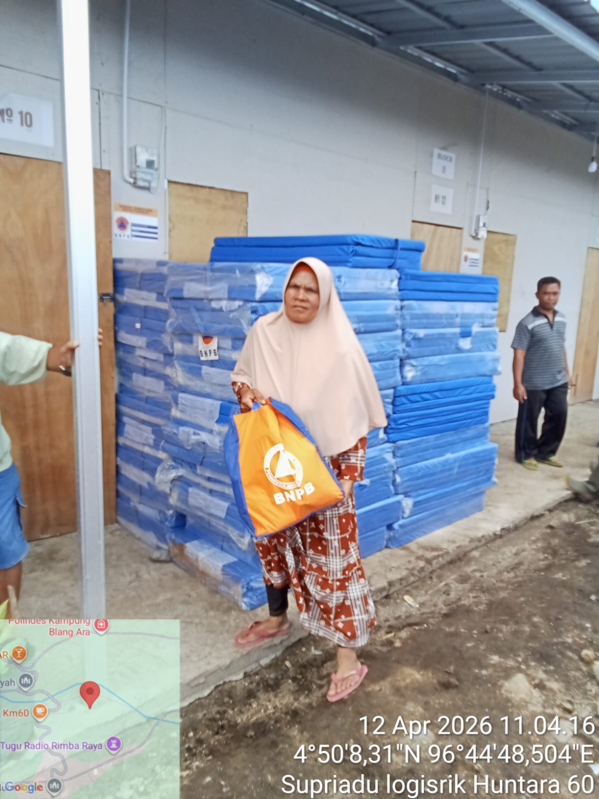 Diduga Ada “Tim Siluman”, Bantuan Sembako untuk Warga Huntara di Bener Meriah Raib