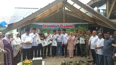 Peletakan Pita Cukai dan Pelepasan Rokok Gayo Mountain Tobacco di Aceh Tengah Resmi Dilaksanakan